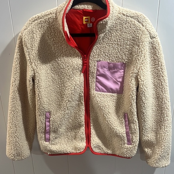 Lego Women’s XS Sherpa Zippered Jacket Like New - Picture 3 of 8
